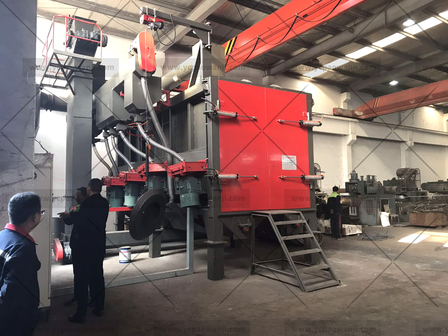 線材盤圓拋丸機(jī)鋼筋拋丸特點(diǎn)及其性能有哪些？